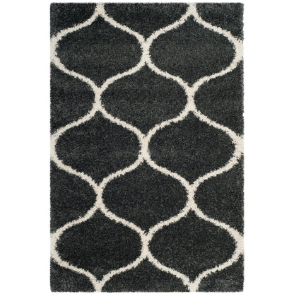 Tapis SAFAVIEH Hudson Shag Pushpa Trellis de 5 cm d'épaisseur
