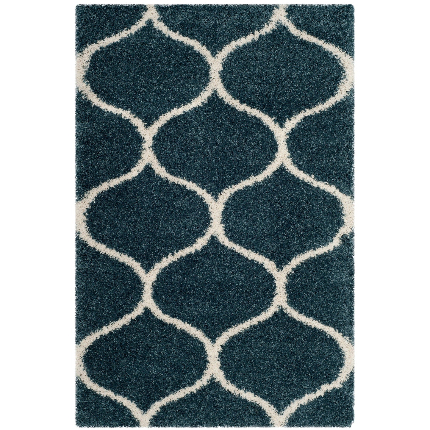 Tapis SAFAVIEH Hudson Shag Pushpa Trellis de 5 cm d'épaisseur