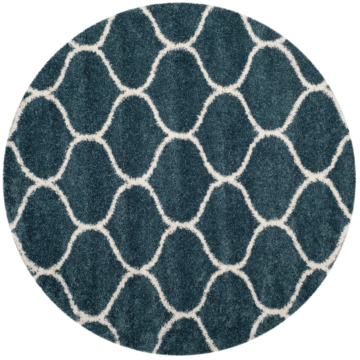 Tapis SAFAVIEH Hudson Shag Pushpa Trellis de 5 cm d'épaisseur