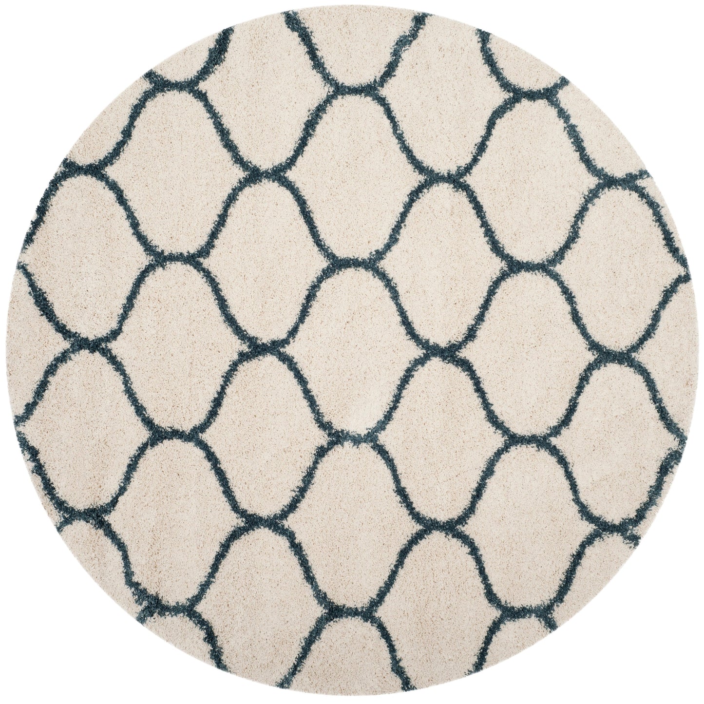 Tapis SAFAVIEH Hudson Shag Pushpa Trellis de 5 cm d'épaisseur