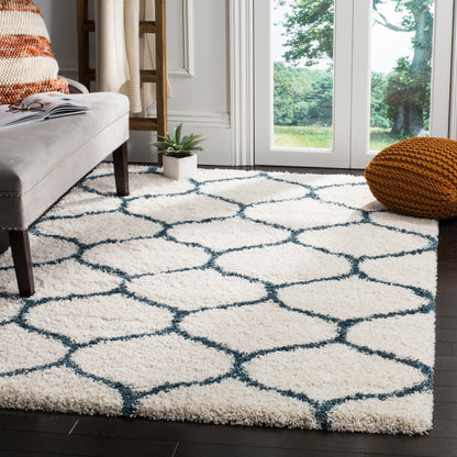 Tapis SAFAVIEH Hudson Shag Pushpa Trellis de 5 cm d'épaisseur
