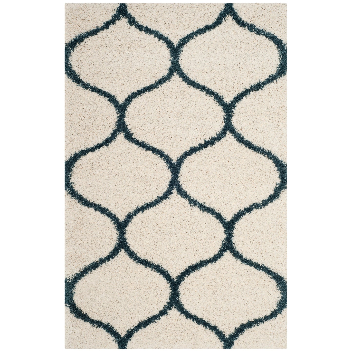 Tapis SAFAVIEH Hudson Shag Pushpa Trellis de 5 cm d'épaisseur