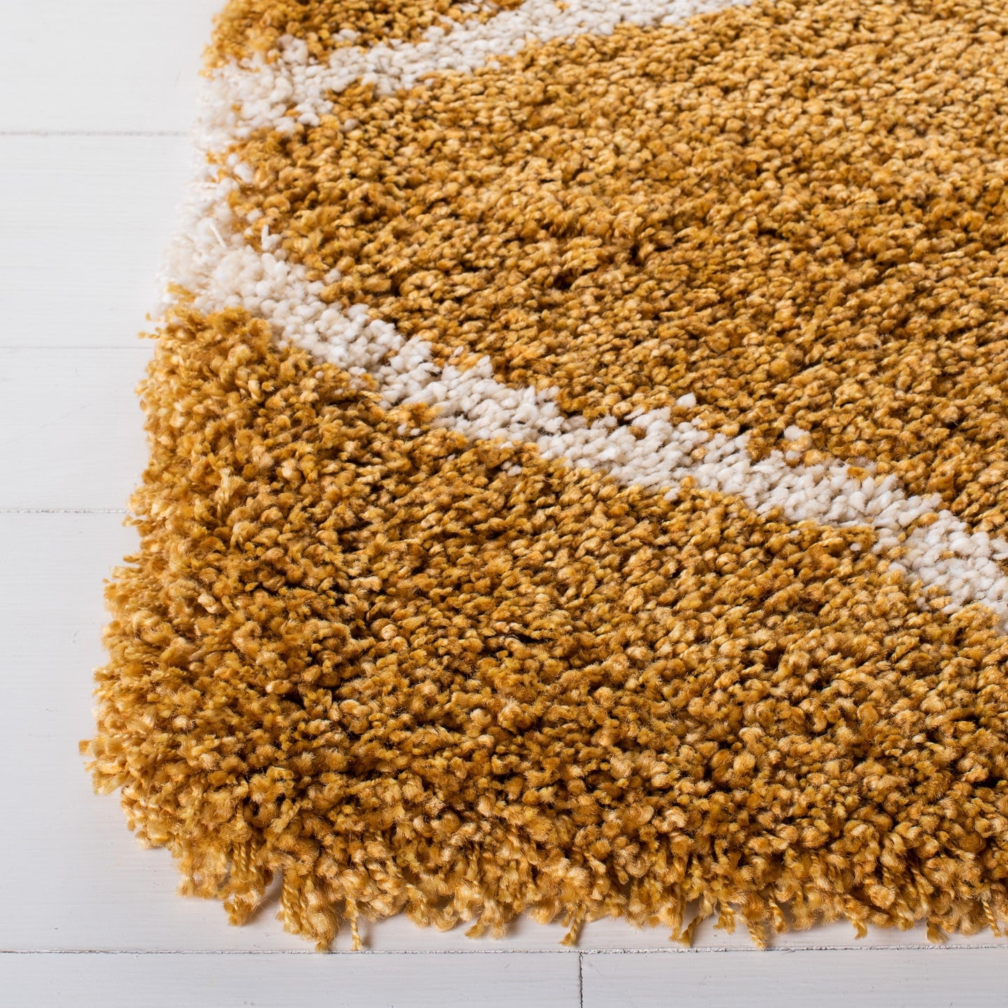 Tapis SAFAVIEH Hudson Shag Pushpa Trellis de 5 cm d'épaisseur