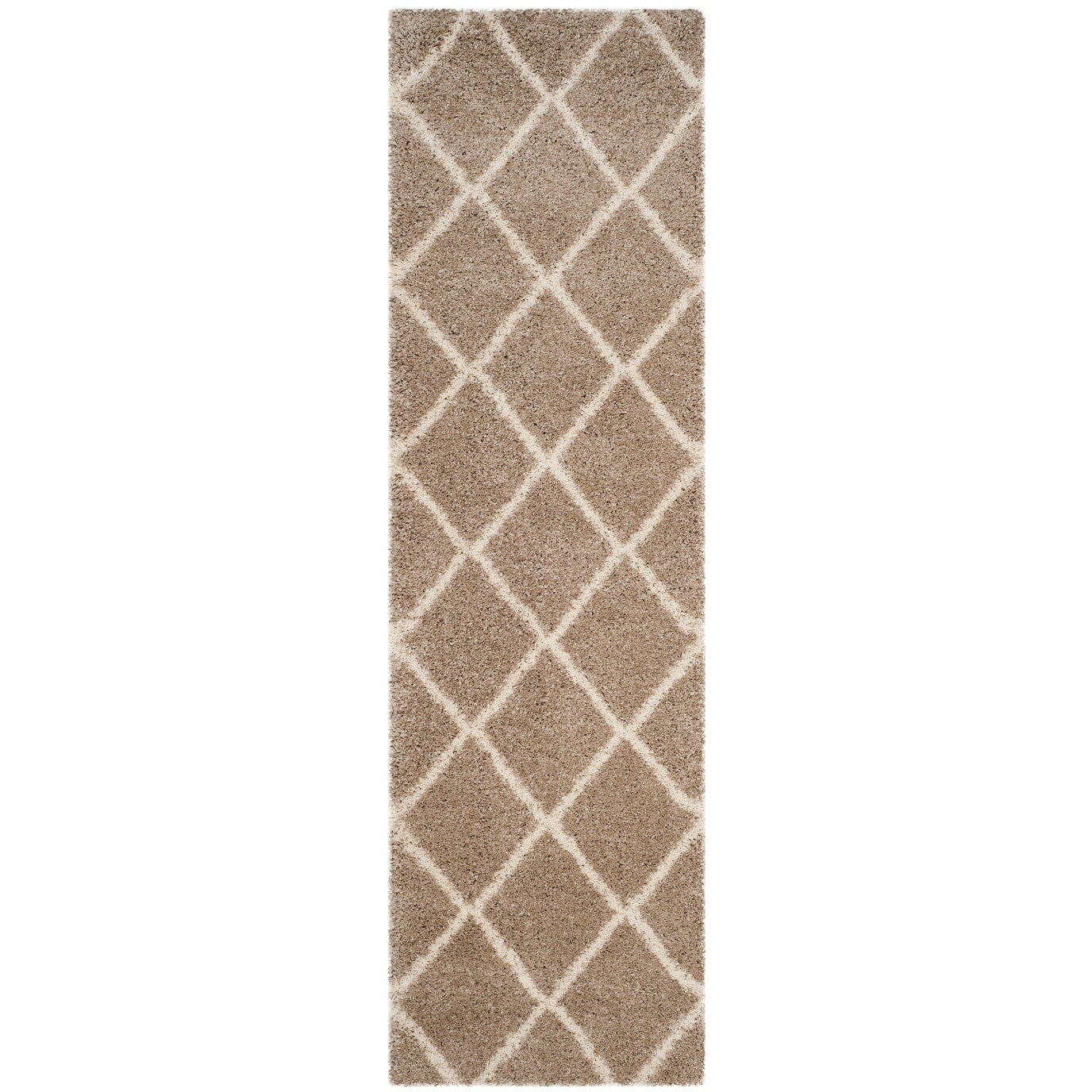 Tapis SAFAVIEH Hudson Shag Raili Diamond Trellis de 5 cm d'épaisseur