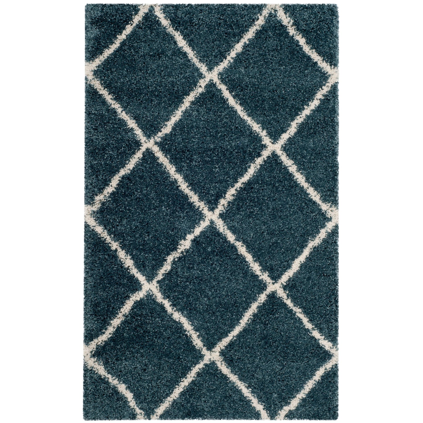 Tapis SAFAVIEH Hudson Shag Raili Diamond Trellis de 5 cm d'épaisseur
