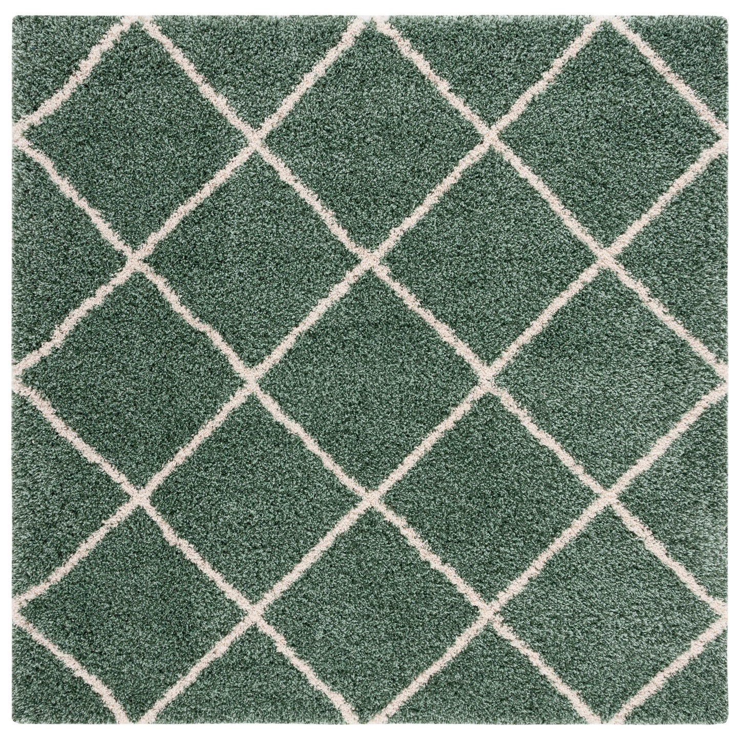 Tapis SAFAVIEH Hudson Shag Raili Diamond Trellis de 5 cm d'épaisseur