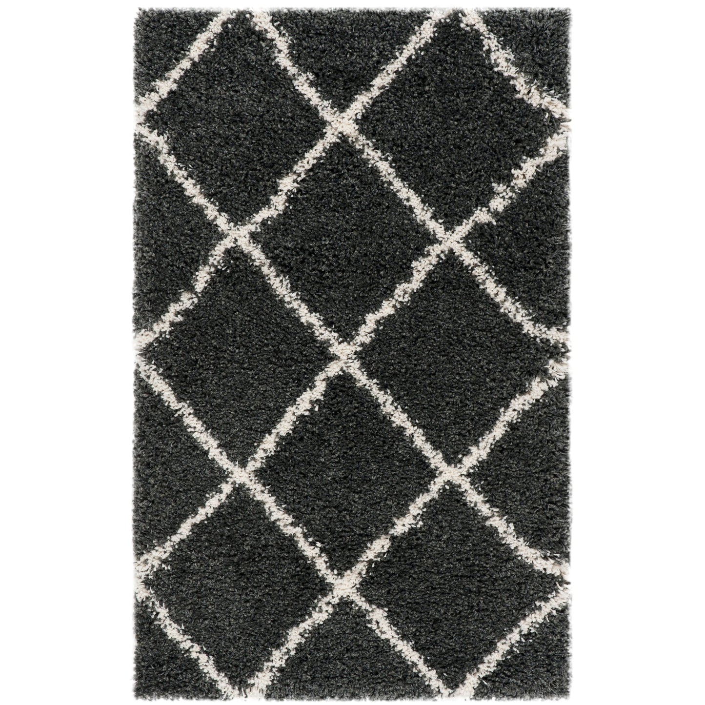 Tapis SAFAVIEH Hudson Shag Raili Diamond Trellis de 5 cm d'épaisseur