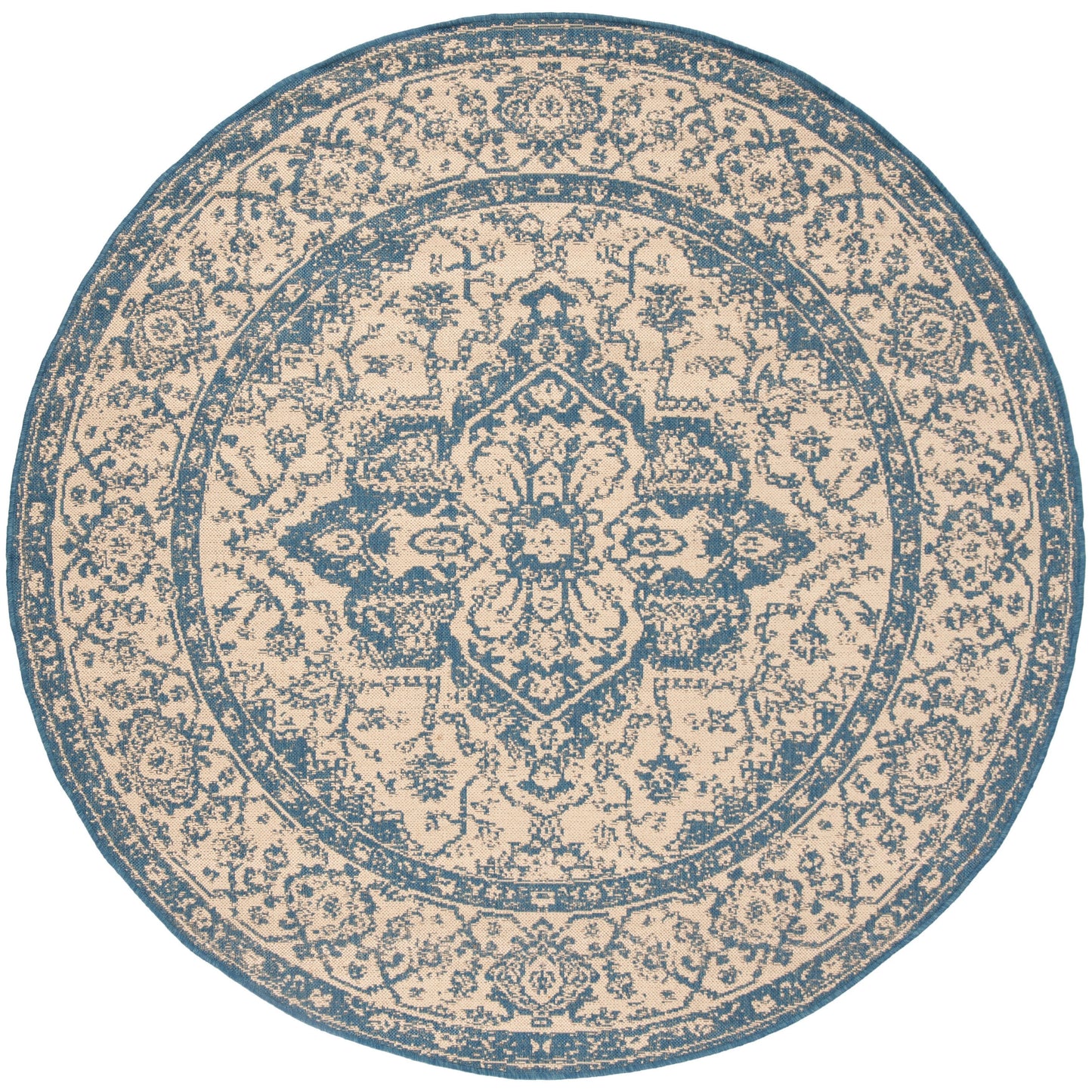 Tapis d'intérieur/extérieur imperméable SAFAVIEH Linden Louann pour terrasse ou jardin