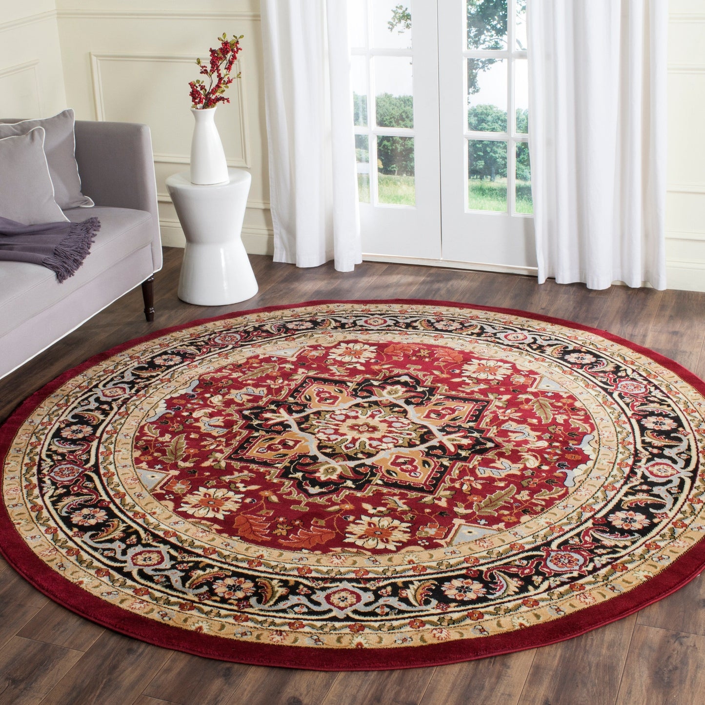 Tapis SAFAVIEH Lyndhurst Laquita à médaillon oriental traditionnel