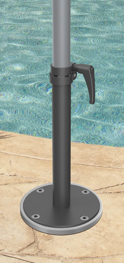 Tige externe pour kits de fixation de parasols de marché