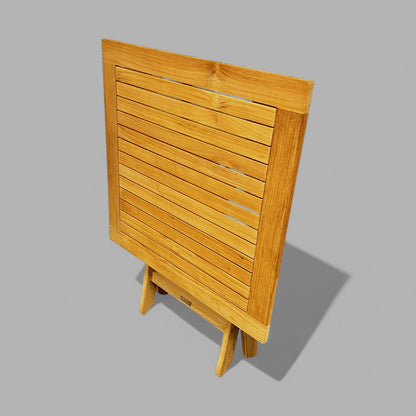 HLT622D - Table pliante carrée