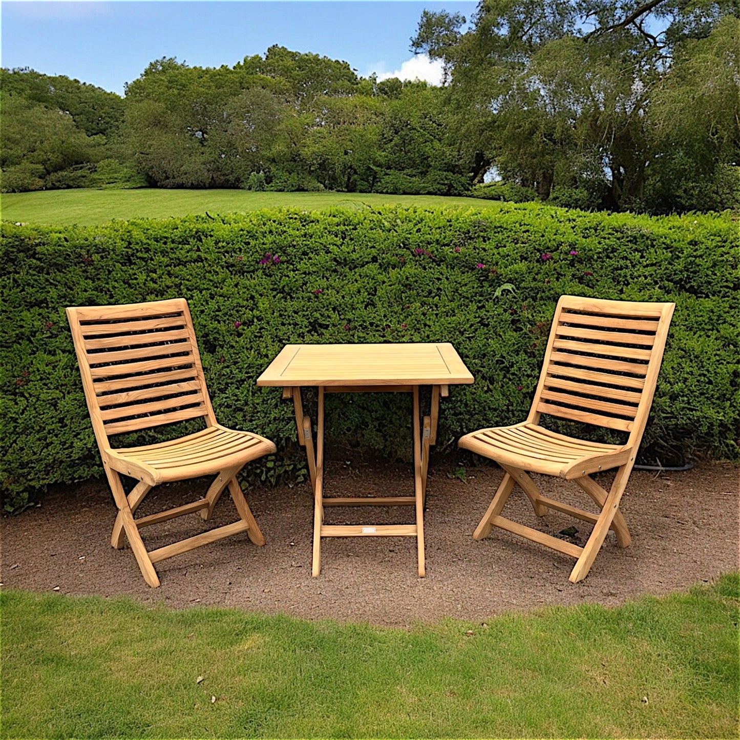 HLT622D - Table pliante carrée