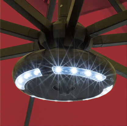 Lampe parapluie LUNA avec haut-parleur Bluetooth