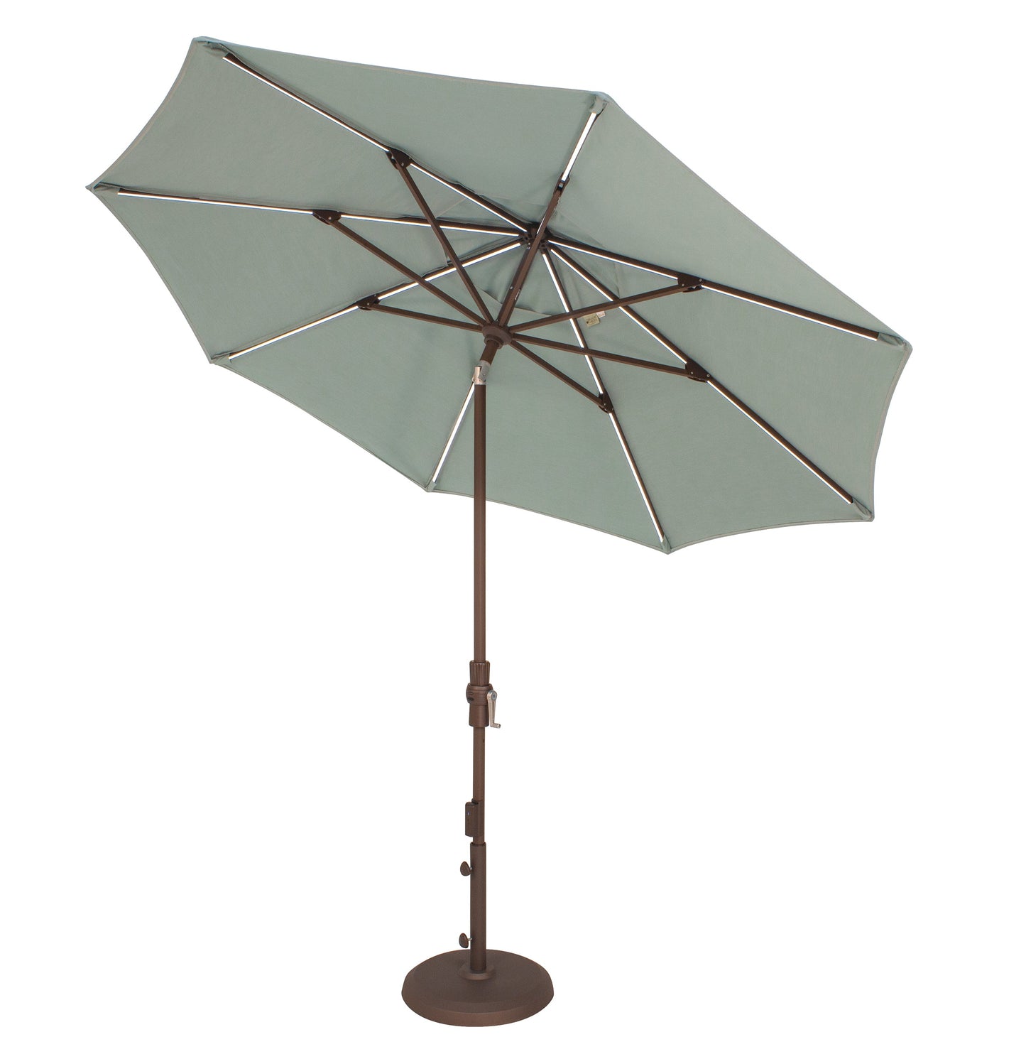 Parasol de marché Starlux de 2,74 m avec col inclinable