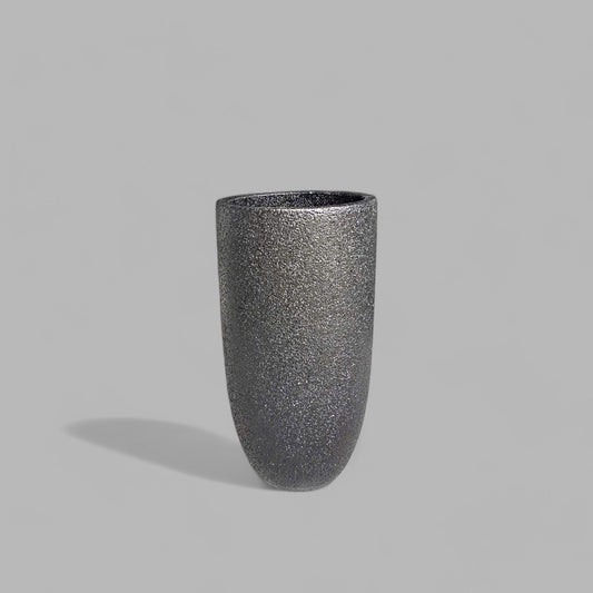 VT129 - Jardinière cylindrique ronde en mousse légère et béton