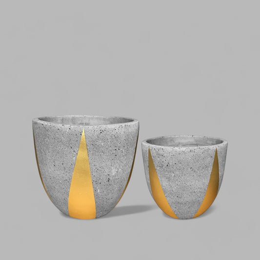 VT206AB - JARDINIÈRE EN MOUSSE LITE PEINTE ET BÉTON