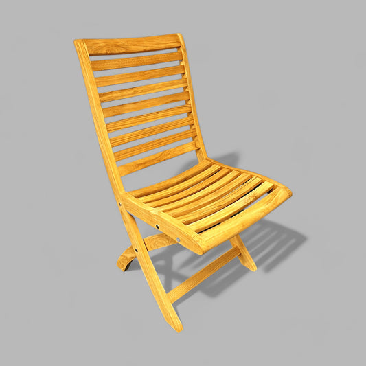 HLC1056B - Chaise pliante Valencia sans accoudoirs