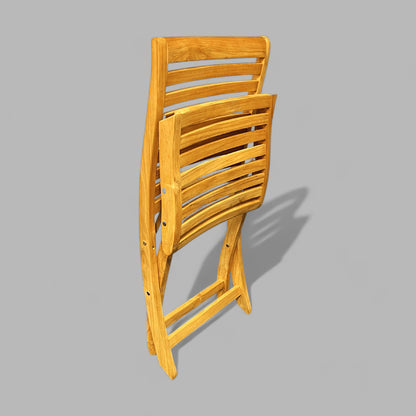 HLC1056B - Chaise pliante Valencia sans accoudoirs